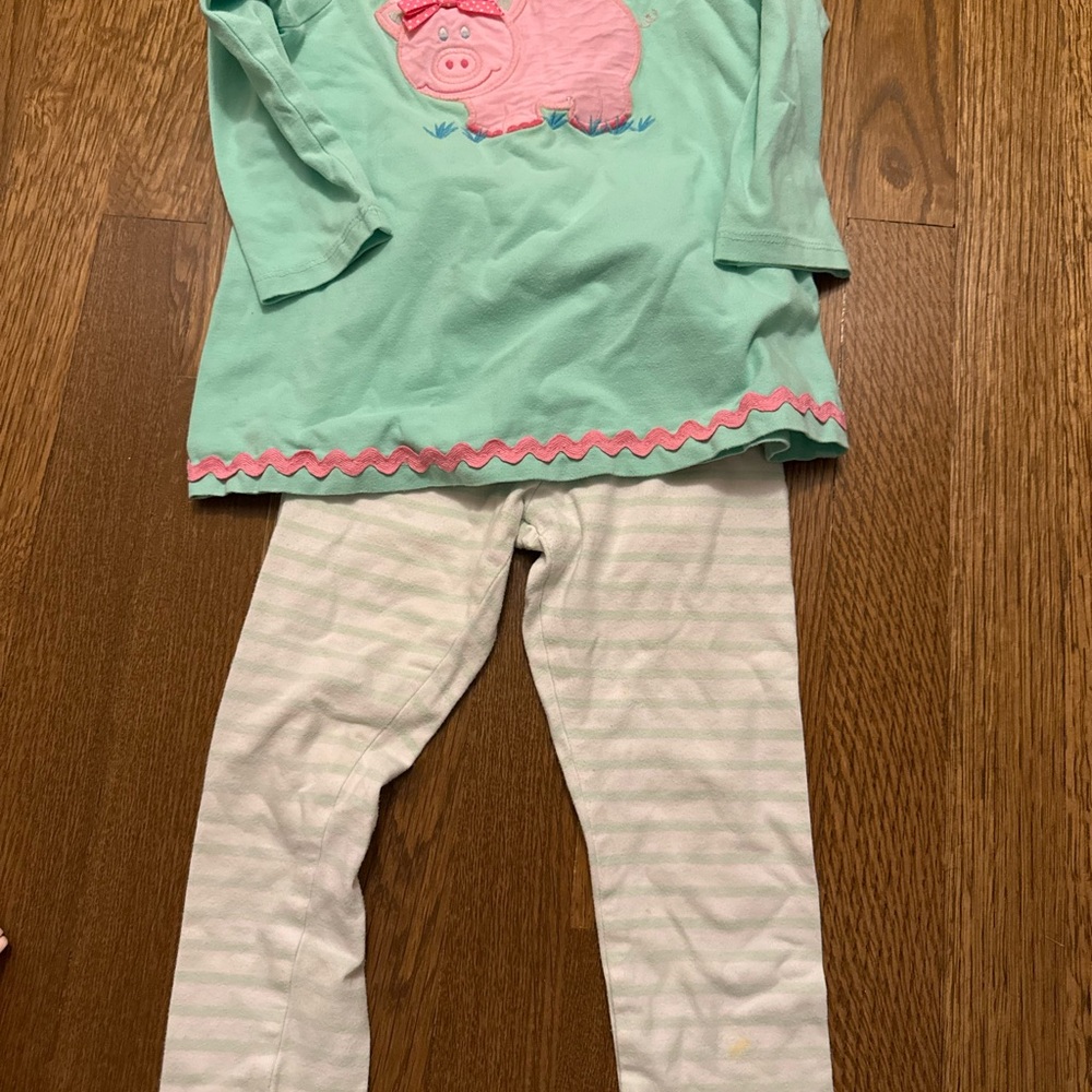 Bailey boys pig legging set